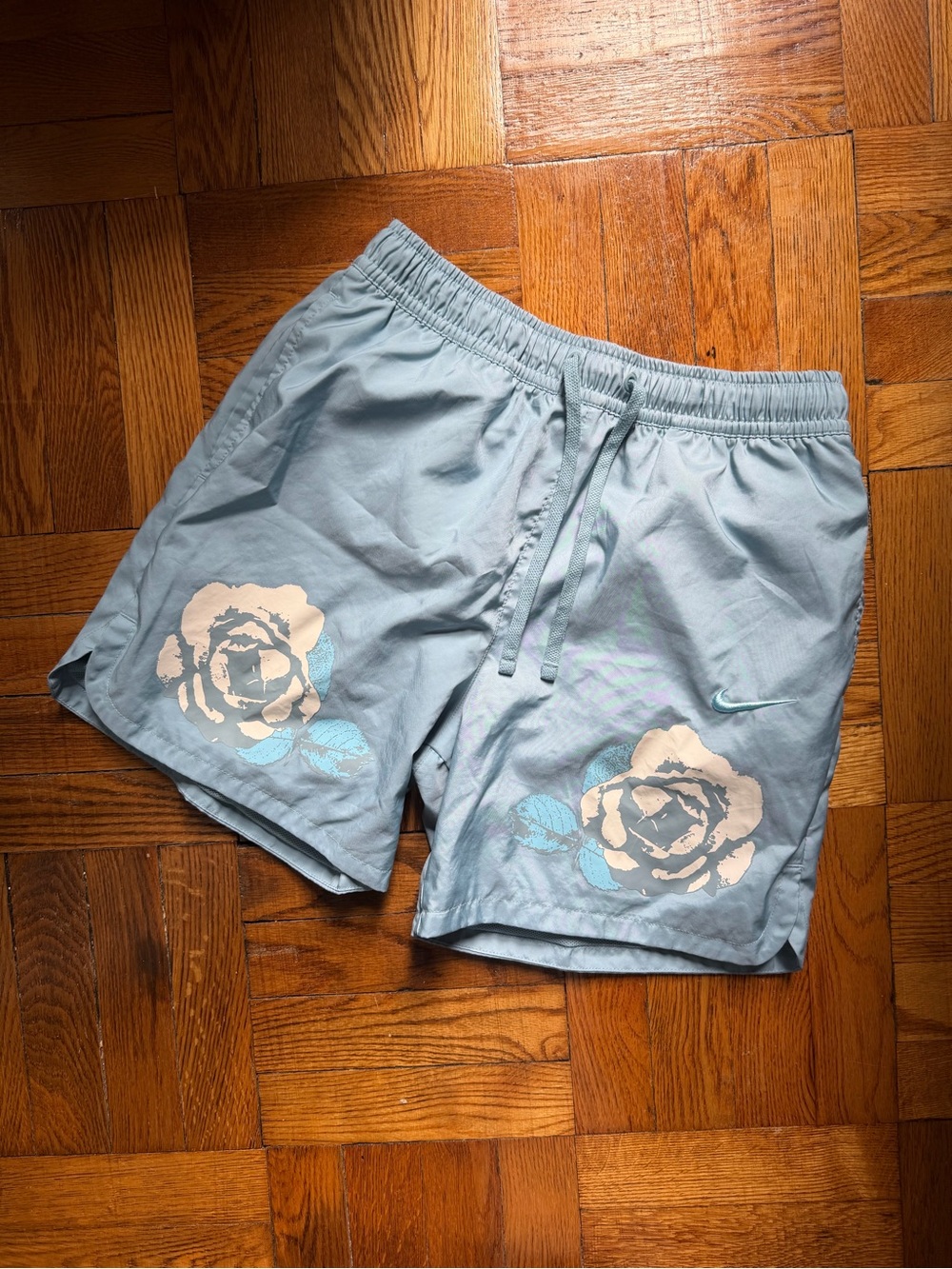 Men's Nike Sportswear City of Roses Lined Woven Flow Shorts Light Blue